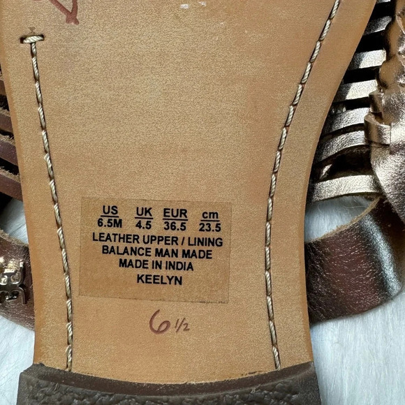 Sam Edelman Keelyn Leather Mules Blush Gold - Picture 3 of 5